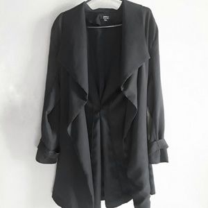 Privy Black duster coat